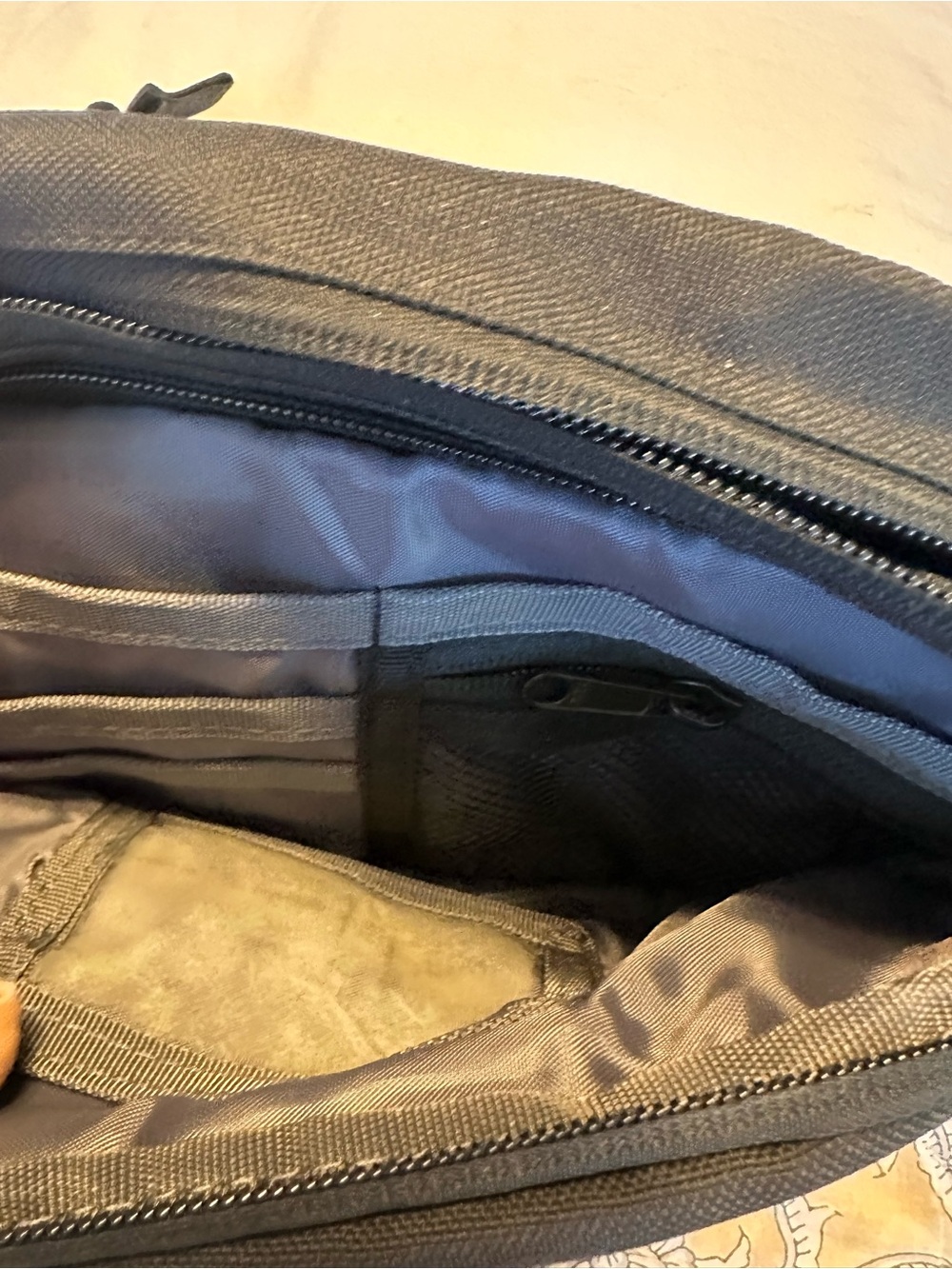 Volcom Black Belt Bag with Reflective Logo - Picture 3 of 5